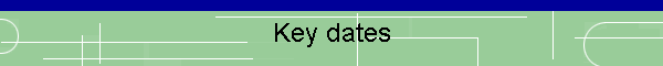 Key dates